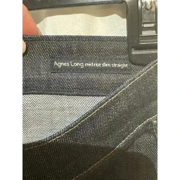 Citizens of Humanity Dark Wash Skinny  Slim Straight Jeans Size 28 Dark Blue - Picture 6 of 10